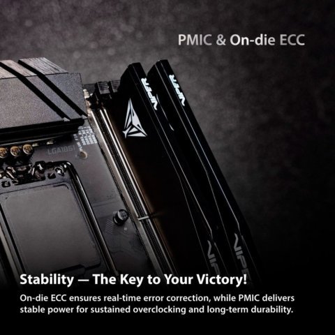 Модуль памяти для компьютера DDR5 32GB (2x16GB) 6000 MHz Viper Elite 5 Ultra Patriot (VEU532G6028K) - Нулевой остаток (Feed)  - Нулевой остаток (Feed) 