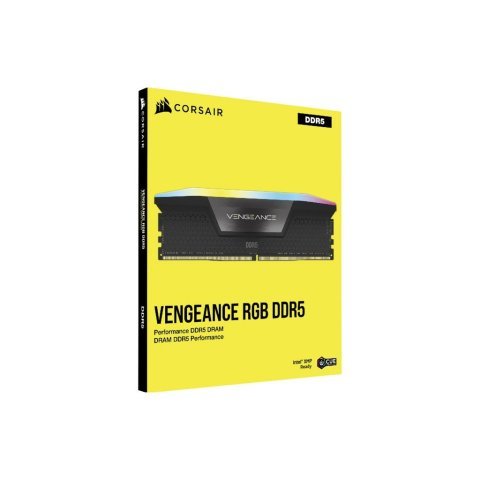 Модуль памяти для компьютера DDR5 32GB (2x16GB) 6000 MHz Vengeance RGB Black Corsair (CMH32GX5M2E6000Z36) - Модули памяти для компьютера - Модули памяти для компьютера