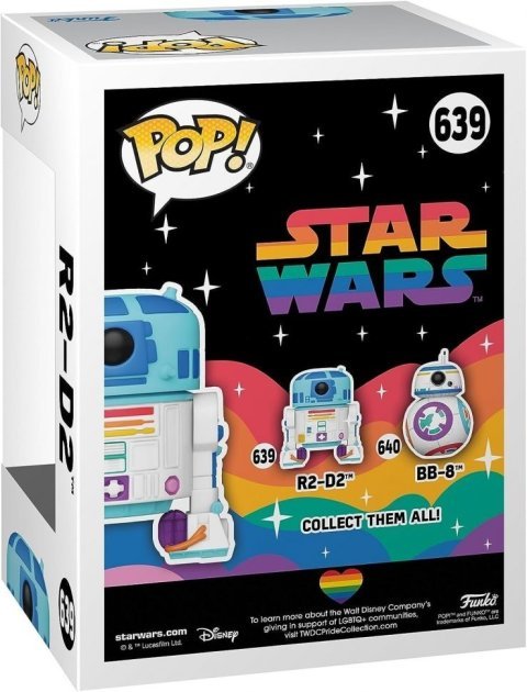 Фигурка Funko Star Wars: Pride 2023 - R2-D2 Фанко Звёздные войны Р2-Д2 639 -   -  