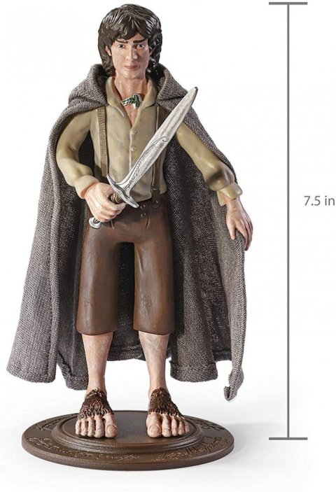 Фигурка Noble Collection Lord of The Rings BendyFigs Frodo Baggins Action Figure Фродо 20 см - -