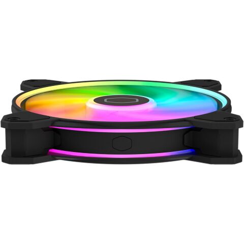 Кулер для корпуса CoolerMaster MasterFan MF140 HALO (MFL-B4DN-16NP2-R2) - Нулевой остаток (Feed)  - Нулевой остаток (Feed) 