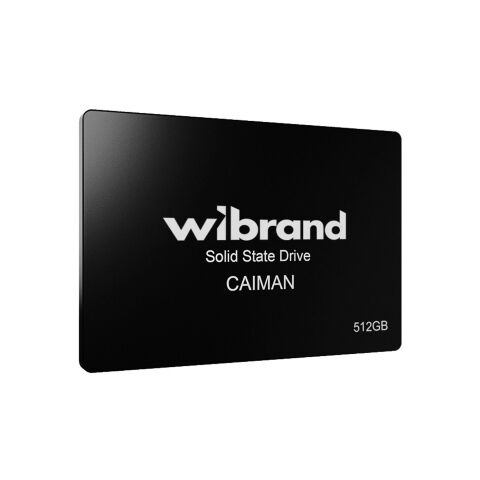 Накопитель SSD 2.5" 512GB Caiman Wibrand (WI2.5SSD/CA512GB) - Внутренние SSD  - Внутренние SSD 