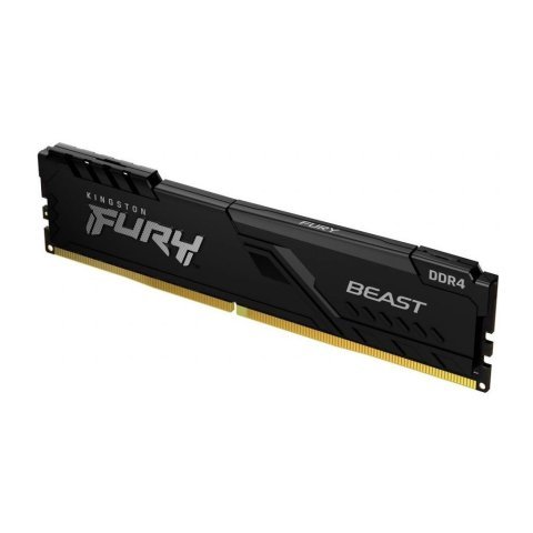 Модуль памяти для компьютера DDR4 16GB 3200 MHz Beast Black Kingston Fury (ex.HyperX) (KF432C16BB/16) - Модули памяти для компьютера  - Модули памяти для компьютера 