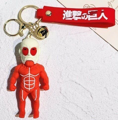 Брелок подвеска на рюкзак Attack on Titan Атака Титанов Титан 3D Keychain Anime Backpack -   -  