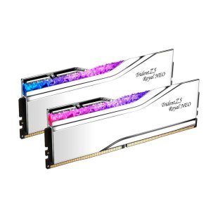 Модуль памяти для компьютера DDR5 64GB (2x32GB) 6000 MHz Trident Z5 Royal Silver G.Skill (F5-6000J2836G32GX2-TR5S)