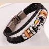 Браслет One Piece Anime Leather Luffy Bracelet 22 см.