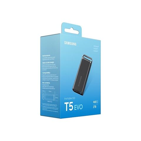 Накопитель SSD USB 3.2 2TB T5 Shield Samsung (MU-PH2T0S/EU) - Внутренние SSD  - Внутренние SSD 