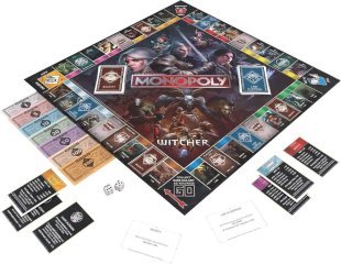 Монополия настольная игра The Witcher Monopoly Ведьмак USA