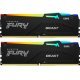 Модуль памяти для компьютера DDR5 32GB (2x16GB) 6400 MHz Beast RGB XMP Kingston Fury (ex.HyperX) (KF564C32BBAK2-32) - Нулевой остаток (Feed) - Нулевой остаток (Feed)
