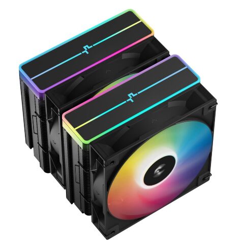 Кулер для процессора Deepcool AG620 BK ARGB V2 (R-AG620-BKAMMN-GJD) - Кулеры к процессорам  - Кулеры к процессорам 