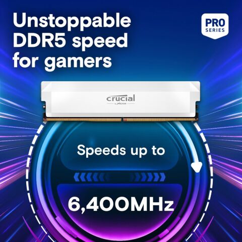Модуль памяти для компьютера DDR5 32GB (2x16GB) 6000 MHz Pro Overclocking Micron (CP2K16G60C36U5W) - Нулевой остаток (Feed) - Нулевой остаток (Feed)