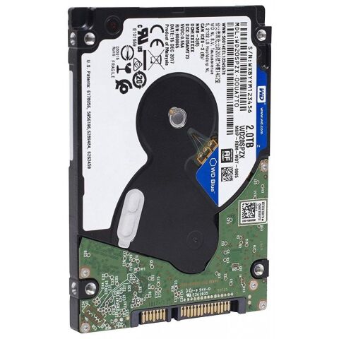 Жесткий диск для ноутбука 2.5" 2TB WD (WD20SPZX) - Нулевой остаток (Feed) - Нулевой остаток (Feed)