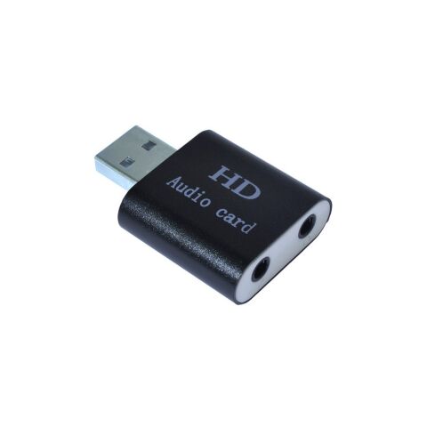 Звуковая плата Dynamode USB-SOUND7-ALU black - Звуковые платы - Звуковые платы