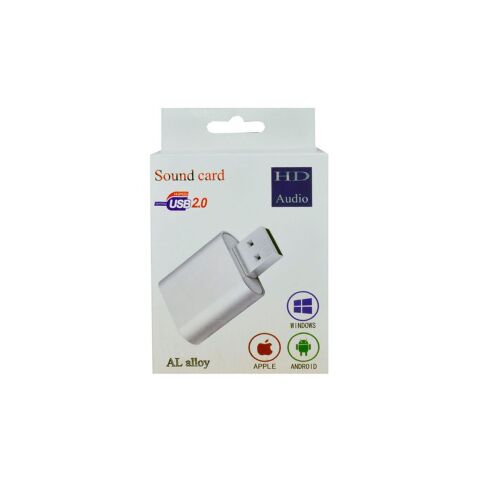 Звуковая плата Dynamode USB-SOUND7-ALU black - Звуковые платы - Звуковые платы