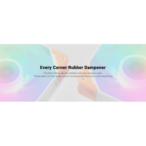 Кулер для корпуса ID-Cooling Вентилятор ID-Cooling TF-12025-Pro ARGB White (TF-12025-PRO-ARGB-WHITE) - Нулевой остаток (Feed) - Нулевой остаток (Feed)