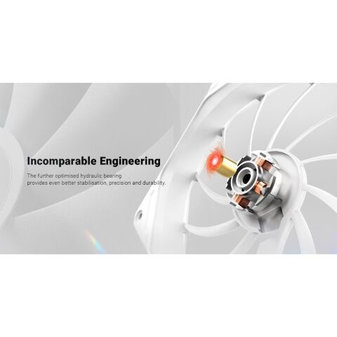 Кулер для корпуса ID-Cooling Вентилятор ID-Cooling TF-12025-Pro ARGB White (TF-12025-PRO-ARGB-WHITE) - Нулевой остаток (Feed) - Нулевой остаток (Feed)