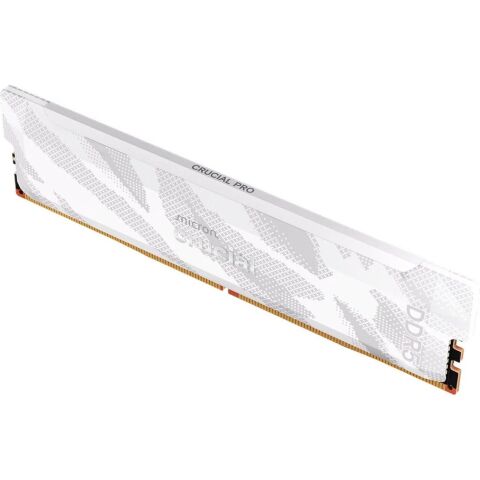 Модуль памяти для компьютера DDR5 16GB 6400 MHz Pro White Micron (CP16G64C32U5W) - Модули памяти для компьютера  - Модули памяти для компьютера 