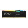 Модуль памяти для компьютера DDR5 32GB (2x16GB) 5200 MHz Beast RGB AM5 Black Kingston Fury (ex.HyperX) (KF552C36BBEAK2-32)