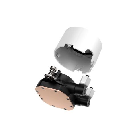 Система жидкостного охлаждения PcCooler DA240 ARGB WH - Нулевой остаток (Feed)  - Нулевой остаток (Feed) 