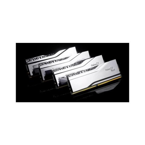 Модуль памяти для компьютера DDR5 64GB (2x32GB) 6400 MHz Trident Z5 Royal Silver G.Skill (F5-6400J3239G32GX2-TR5S) - Модули памяти для компьютера - Модули памяти для компьютера