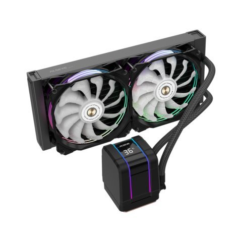 Система жидкостного охлаждения Alseye M240-PLUS-B II (AS.02.01.0031) - Нулевой остаток (Feed)  - Нулевой остаток (Feed) 