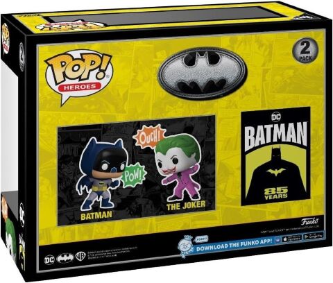 Фігурка Funko DC Heroes: Batman and The Joker 2-Pack Фанко Бетмен та Джокер (Amazon Exclusive) -   -  