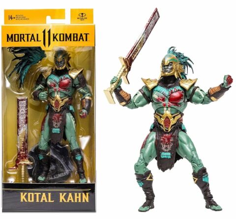 Фигурка McFarlane Mortal Kombat Kotal Kahn Bloody Action Figure 18 см. - -