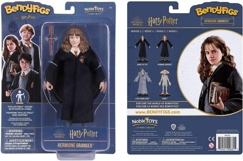 Фигурка Noble Collection Harry Potter BendyFigs Hermione Granger Action Figure 18 см -   -  