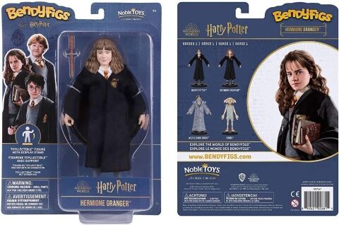 Фігурка Noble Collection Harry Potter BendyFigs Hermione Granger Action Figure 18 см - -
