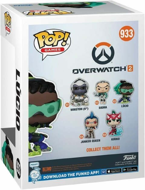 Фигурка Funko Overwatch 2 Lucio фанко Овервотч Луцио 933 -   -