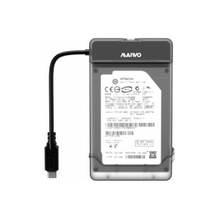Карман внешний Maiwo USB3.1 GEN1 TypeC to HDD 2,5" SATA/SSD black (K104G2 black)