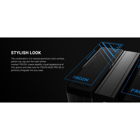 Кулер для процессора ID-Cooling FROZN A620 Pro SE - Нулевой остаток (Feed)  - Нулевой остаток (Feed) 