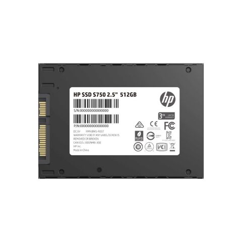 Накопитель SSD 2.5" 512GB S750 HP (16L53AA) - Внутренние SSD - Внутренние SSD
