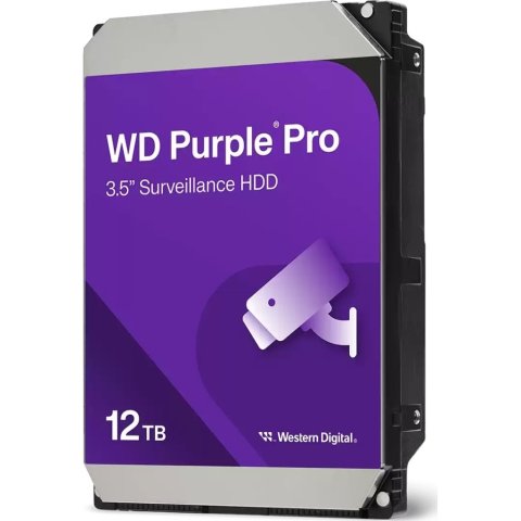 Жесткий диск 3.5" 12TB WD (WD122PURP) - Нулевой остаток (Feed)  - Нулевой остаток (Feed)