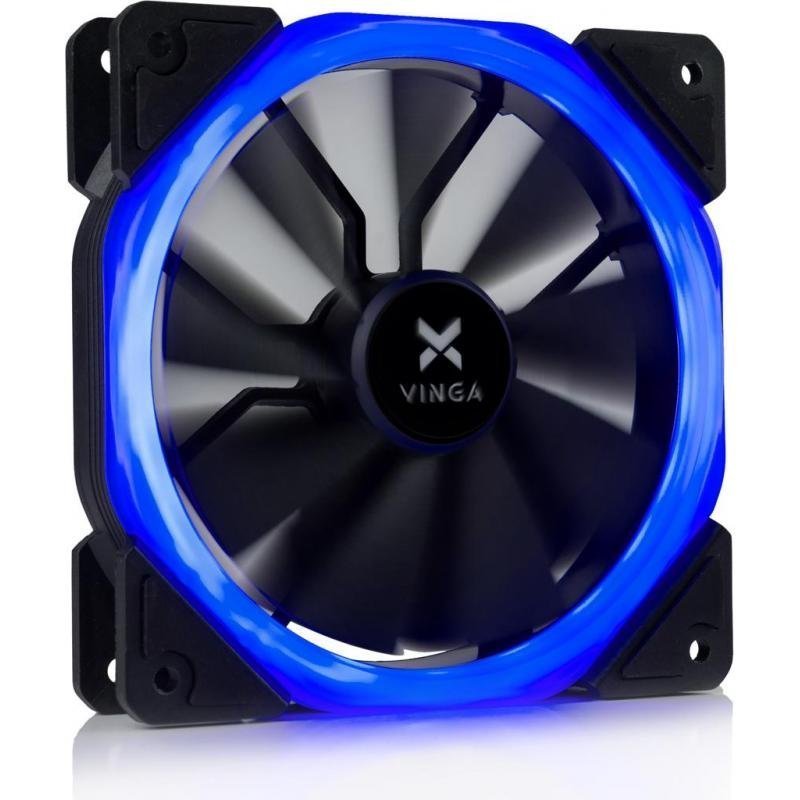 Кулер корпусной Vinga Led Fan (Blue)