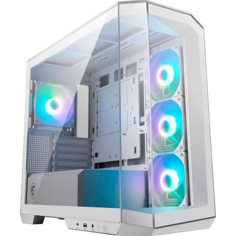 Корпус MSI MAG PANO M100R PZ WHITE - Нулевой остаток (Feed)  - Нулевой остаток (Feed)