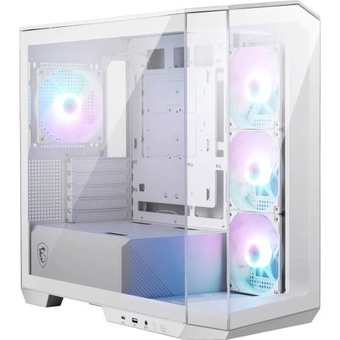 Корпус MSI MAG PANO M100R PZ WHITE - Нулевой остаток (Feed)  - Нулевой остаток (Feed)