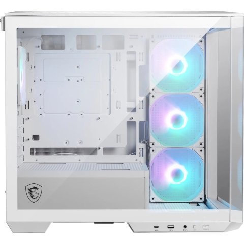 Корпус MSI MAG PANO M100R PZ WHITE - Нулевой остаток (Feed)  - Нулевой остаток (Feed)
