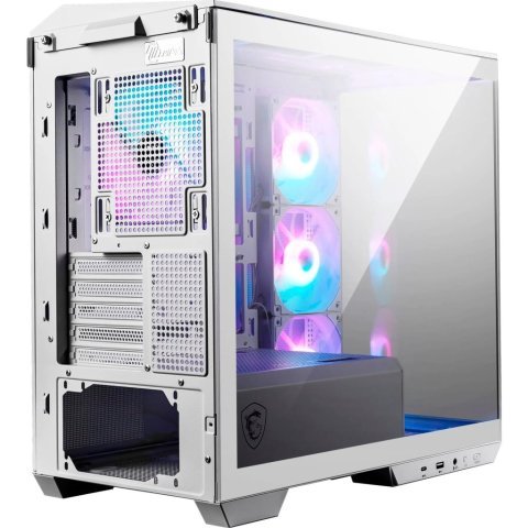 Корпус MSI MAG PANO M100R PZ WHITE - Нулевой остаток (Feed)  - Нулевой остаток (Feed)