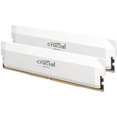 Модуль памяти для компьютера DDR5 64GB (2x32GB) 6400 MHz Pro Overclocking White Micron (CP2K32G64C40U5W) - Модули памяти для компьютера - Модули памяти для компьютера