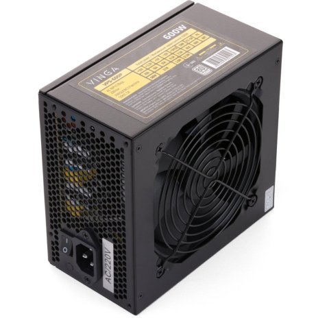 Блок питания Vinga 600W (VPS-600P) - Нулевой остаток (Feed)  - Нулевой остаток (Feed) 