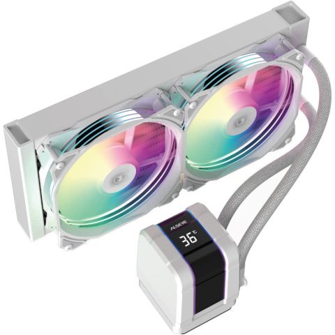 Система жидкостного охлаждения Alseye M240-PLUS-W II (AS.02.01.0030) - Нулевой остаток (Feed)  - Нулевой остаток (Feed) 