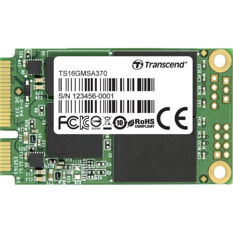 Накопитель SSD mSATA 16GB Transcend (TS16GMSA370) - Внутренние SSD  - Внутренние SSD 