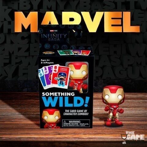 Настільна гра Funko Something Wild Card Game Iron Man Карткова гра Залізна людина - -