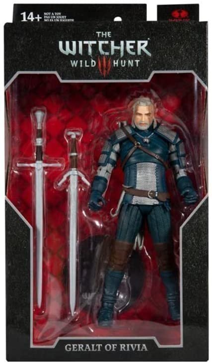 Фигурка McFarlane Witcher Geralt of Rivia Геральт из Ривии Viper Armor 18 см. -   -  