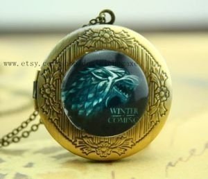 Медальон Game of Thrones Stark Wolf #2 (Black) -   -  