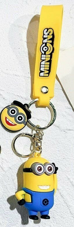 Брелок подвеска на рюкзак Minions Kevin 3D Keychain Backpack Миньоны Кевин -   -  