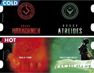 Чашка хамелеон Abystyle DUNE Heat Change Atreides vs Harkonnen Mug кружка Дюна 460 мл