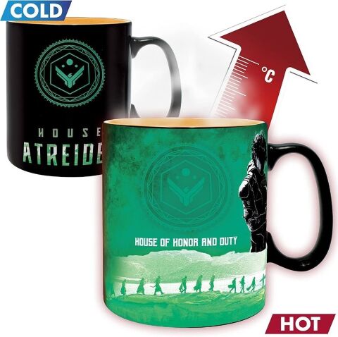 Чашка хамелеон Abystyle DUNE Heat Change Atreides vs Harkonnen Mug кухоль Дюна 460 мл -   -  