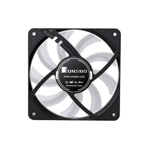 Кулер для корпуса JONSBO HF1215 Black RGB - Нулевой остаток (Feed) - Нулевой остаток (Feed)